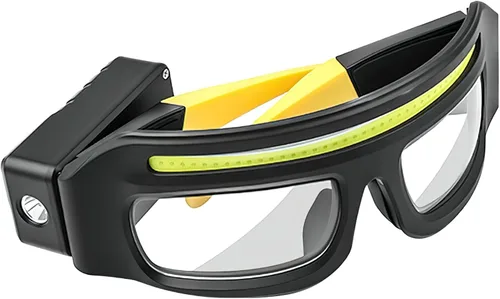 Miniatura 9 de Lentes LED recargables para faros delanteros con sensor de movimiento y control táctil, 5 modos de iluminación USB C para correr, acampar, pescar