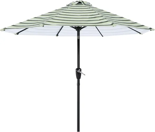 Miniatura 45 de ABCCANOPY Sombrilla de patio al aire libre de 7.5 pies, sombrilla de mesa con protección UV con manivela para una fácil instalación, adecuada