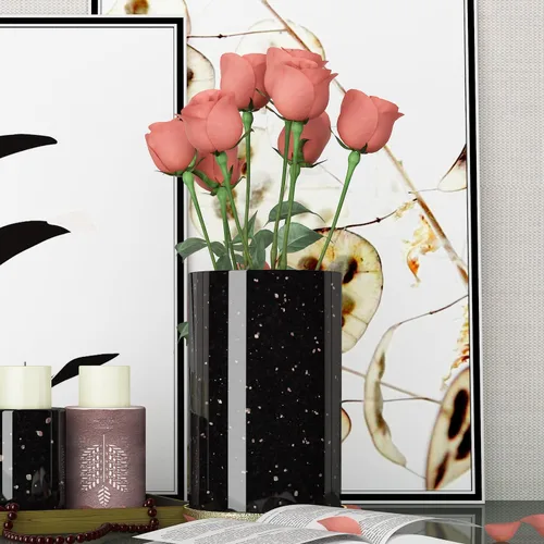 Miniatura 7 de FunStick 15.7"x240" Black Granite Countertop Contact Paper Waterproof Black Granite Wallpaper Peel and Stick Countertops for Kitchen Bathroom