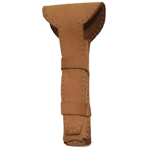 Miniatura 10 de Hide & Drink, Funda protectora de cuero para maquinilla de afeitar de doble filo, bolsa de viaje para afeitar, hecha a mano (marrón borbon)