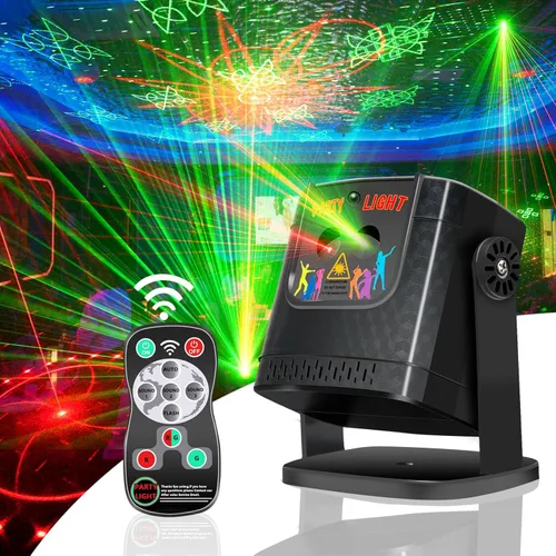Luces de fiesta de discoteca – Mini DJ luz estroboscópica activada por sonido, iluminación LED portátil para el hogar, habitación, karaoke, reunión
