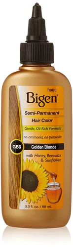 Miniatura 8 de Bigen Color de cabello semipermanente #A4 Amber, 3 onzas