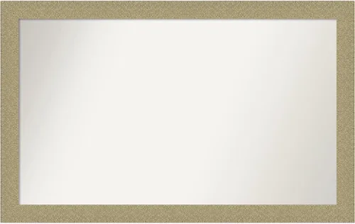 Miniatura 125 de Amanti Art Espejo de pared personalizado no biselado (24.25 x 24.25 pulgadas), marco dorado de mosaico, varios tamaños personalizados, espejo