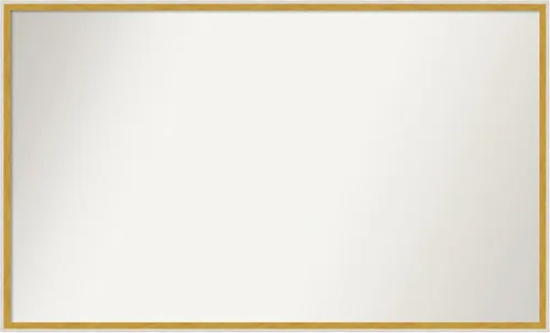 Miniatura 620 de Amanti Art Espejo de baño blanco para sobre el fregadero, 32 x 45 pulgadas, espejo de tocador rectangular blanco esbelto, marco de madera moderno