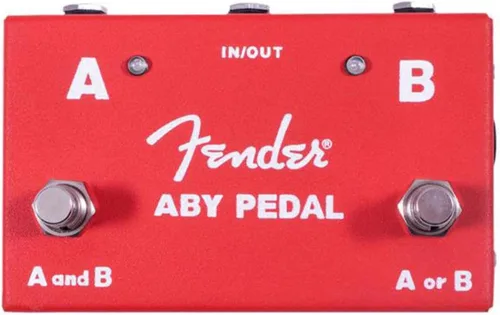 Miniatura 4 de Fender ABY Pedal Pedal de Cambio, Rojo