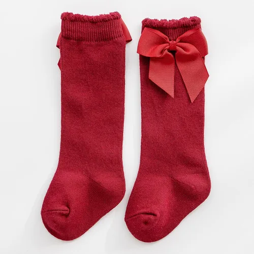 Miniatura 18 de DRESHOW BQUBO - Calcetines de punto para bebé, calcetines de algodón para niñas pequeñas