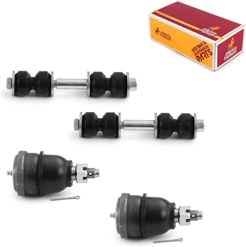 Miniatura 218 de Metrix Premium Chassis Parts - Juego de 4 piezas de articulación de rótula superior y barra estabilizadora delantera para Ford Ranger RWD 1998-2011