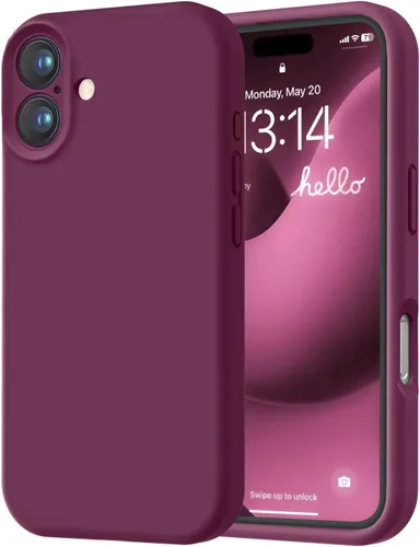 Miniatura 374 de LOVE 3000 Compatible con Funda para iPhone 15, [Cámara de Cobertura Completa de Silicona Suave] [Protección contra Caídas de 8 pies], Forro de Negro