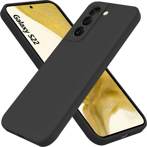 Funda para Samsung Galaxy S22, funda de goma de gel de silicona líquida, cubierta de parachoques de teléfono que no se pone amarillenta, funda de