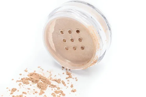 Miniatura 12 de Pure Ziva Adobe Glaze - Pigmento de polvo suelto de sombra de ojos en color bronce cobrizo, color rojo claro, rosa, maceta de polvo mineral con una
