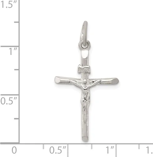 Miniatura 4 de Plata de ley INRI Crucifijo Colgante