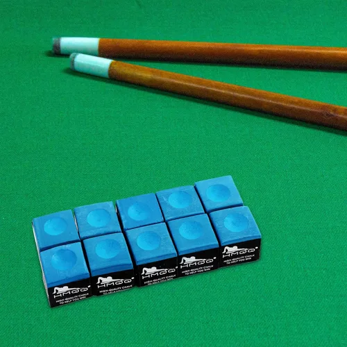 Miniatura 7 de HMQQ Pool Cue Chalk – 12 Pack Billiard Chalk, Low Dust & Anti-Slip Cue Chalk for Smooth, Accurate Shots – 6 Colors Available for Pool Lovers, Home