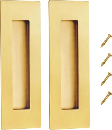 Miniatura 8 de Malimali Tirador de puerta ovalado negro de 6 pulgadas, tiradores de acero inoxidable para armario, manijas de puerta corrediza de granero
