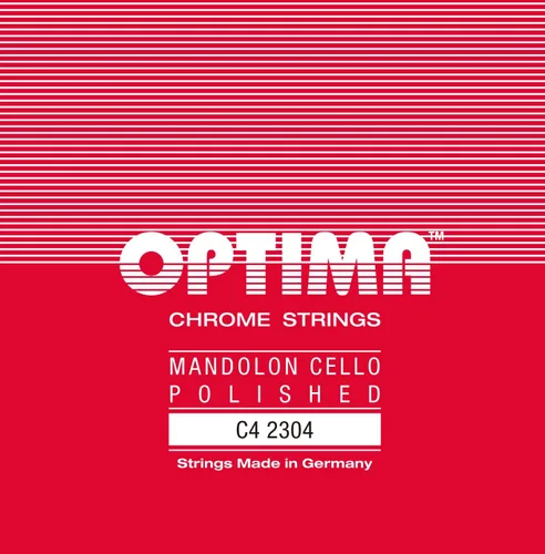 OPTIMA Cuerda Mandocello Rojo 4C (2 Piezas) Nº 2304