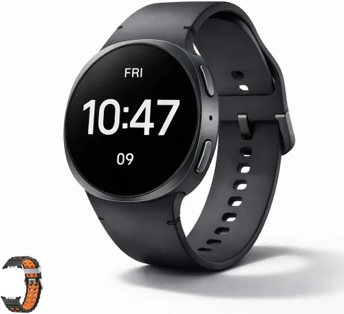 Miniatura 10 de Samsung Galaxy Watch 8 (2025) Buletooth Smartwatch, modelo internacional, seguimiento de fitness y sueño, monitor de frecuencia cardíaca, compatible