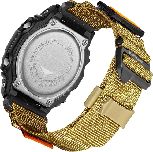 Miniatura 10 de Correa de reloj para Casio G-Shock para hombres DW-D5600/5610/5700/8900, GLS-100/5600/6900/8900, GD-100/110/120/350, correa Casio de 16 mm de cuero