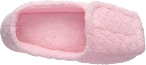 Miniatura 5 de MUK LUKS - Zapatilla de pie para mujer con punta abierta ajustable, rosa