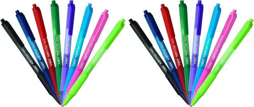 Miniatura 3 de BIC Soft Feel Fashion Bolígrafo retráctil mediano, surtido, paquete de 12