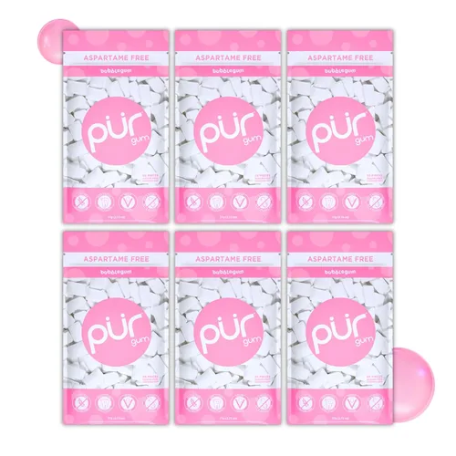 Miniatura 39 de PUR Gum Chicle sin Aspartamo 100% Xilitol Chicle con sabor natural a canela, 55 piezas (paquete de 1)