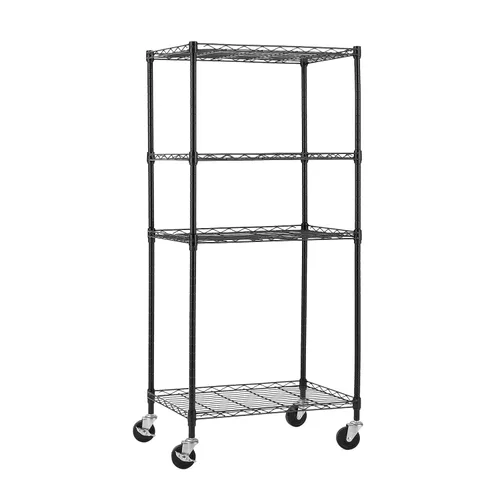 Miniatura 7 de Ruedas de estante de alambre de 3 pulgadas, ruedas, ruedas para estanterías de alambre con vástago roscado de 1/4" 5/16" 3/8" m8 m10 incluido en un