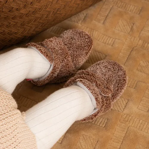Miniatura 210 de Sawimlgy - Botines de algodón antideslizantes para recién nacido, con agarre, para cuna o para el invierno