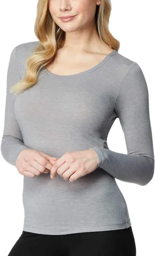 Miniatura 4 de 32 DEGREES Camiseta de manga larga con cuello redondo para mujer paquete de 2
