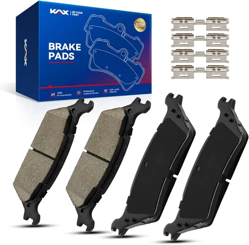 Miniatura 96 de KAX Pastillas de freno D369 Pastillas de freno delanteras de cerámica para C1500 1988-1999, K1500 1988-1999, Ram 1500 1994-1999, K2500 1988-2000