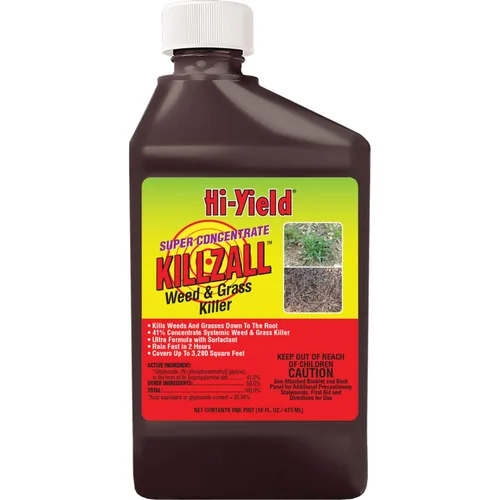 Miniatura 5 de Hi-Yield (33693) Superconcentrado Killzall Herbicida para Maleza y Césped (1 galón)