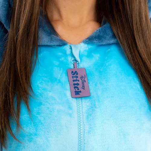 Miniatura 3 de Disney Lilo And Stitch - Mameluco para mujer con texto en inglés "I Lilo And Stitch", pijama de forro polar para mujer
