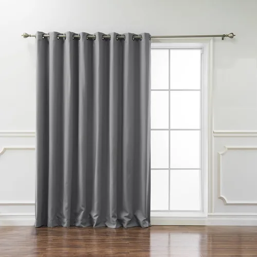 Miniatura 8 de Best Home Fashion Cortina térmica opaca con parte superior con ojales anchos Azul