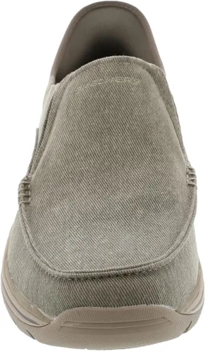 Miniatura 5 de Skechers USA Expected - Zapatos sin cordones de lona Cayson Moc Toe para hombre