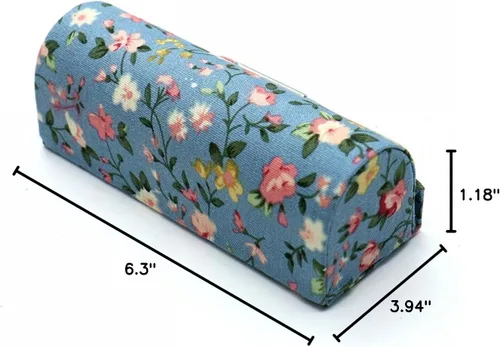 Miniatura 8 de SenseYo Estuche para lápiz labial floral para mujer, 4 piezas, con espejo, kit de almacenamiento de cosméticos, estuche de viaje de maquillaje