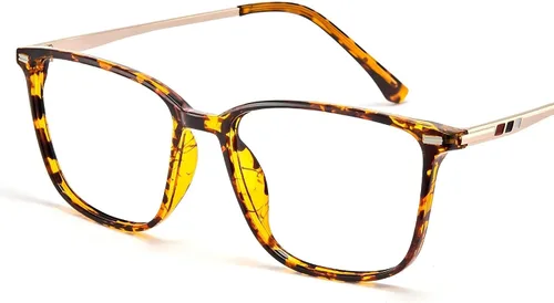 Miniatura 13 de Cyxus Gafas de bloqueo de luz azul para hombres y mujeres, cuadrados, TR90, marco antifatiga ocular, oficina, computadora, juegos, estudio 8208