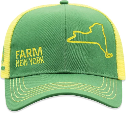Miniatura 141 de John Deere Gorra de béisbol con logotipo y malla trasera con contraste, para hombre