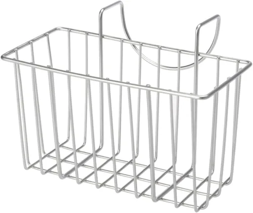 Amosfun Soporte de esponja 304 para fregadero de cocina, escurridor de acero inoxidable, escurridor de esponja para fregadero, soporte para esponja