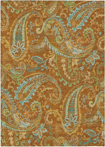Miniatura 9 de Addison Rugs Chantille ACN533 - Alfombra negra de 8 x 10 pies, resistente a las manchas, lavable a máquina, no se desprende, para dormitorio, sala