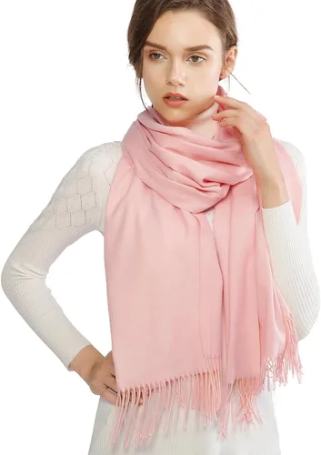 Miniatura 2 de RIIQIICHY - Bufanda y chal tipo pashmina para mujer, accesorio para vestido de noche, dama de honor, boda, novia, bufandas largas, grandes y cálidas