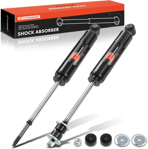 A-Premium Amortiguadores delanteros compatibles con Dodge Dakota [4WD] 1987-1996 - 2 amortiguadores de suspensión de repuesto