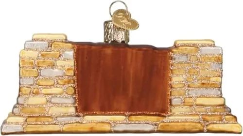 Miniatura 3 de Old World Christmas - Adorno de vidrio soplado del Parque Nacional Bryce Canyon para árbol de Navidad, decoración festiva hecha a mano, colección