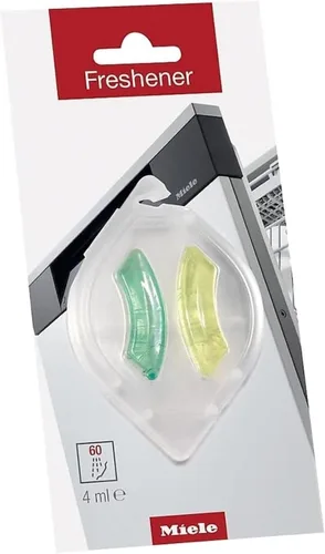 Miele Original GP FR G 0042 L Ambientador para lavavajillas, aroma a lima y té verde, neutraliza olores hasta 60 ciclos de enjuague, 0.14 oz –