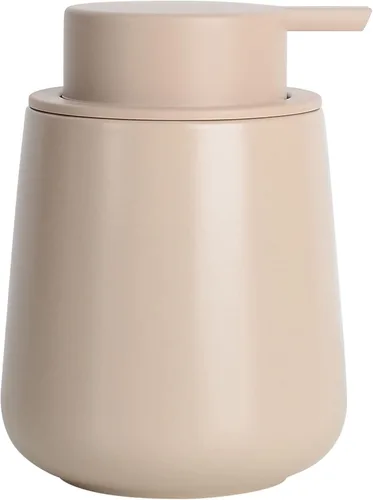 Miniatura 18 de Bosilunlife Dispensador de jabón de manos, dispensador de jabón de cerámica de 12 onzas, dispensador de jabón líquido recargable para baño