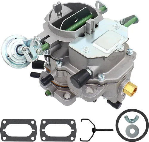NENKUTEN Carburador de 2 Barriles para Modelos de Dodge Truck Plymouth 273-318 4.5L 5.2L Motores V8 1966-1973 BBD Obturador Manual de 2BBL con Juntas