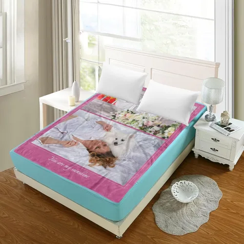 Miniatura 34 de Manta personalizada con imagen, mantas personalizadas para adultos y niños, manta de fotos personalizable, mantas personalizadas como regalo para 5