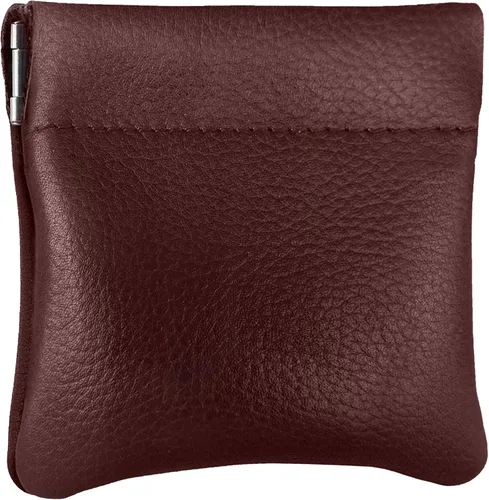 Miniatura 11 de Monedero clásico a presión, de cuero, para hombre de Nabobb, negro