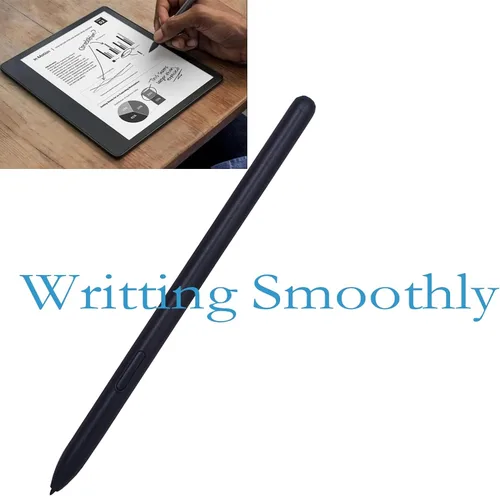 Miniatura 5 de Lápiz capacitivo negro de repuesto para Kindle Scribe, sensibilidad a la presión 4096, bolígrafo EMR de absorción magnética para escritura digital
