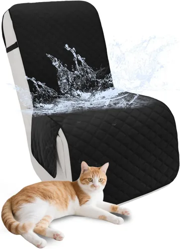Miniatura 16 de Fundas para sofá modular reclinable, de terciopelo en forma de L, funda de consola central para perros y mascotas, lavable antideslizante, 1 funda