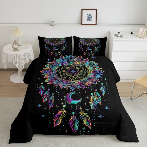 Miniatura 26 de Juego de ropa de cama de hurón tamaño individual para niños, diseño de dibujos animados de hurones para niños, bonito edredón acolchado de animales
