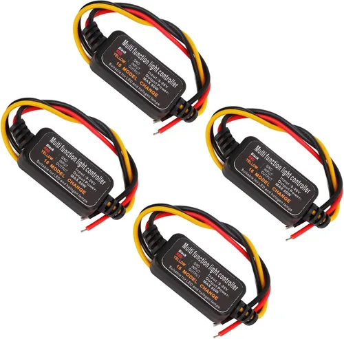 Miniatura 7 de Controlador estroboscópico de flash LED, 80 W universal DC9‑26 V, 16 modos estroboscópicos, luz de freno, intermitente, módulo estroboscópico de luz