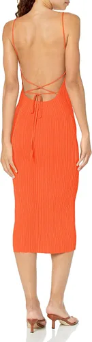 Miniatura 2 de NIA Vestido de punto con espalda abierta para mujer