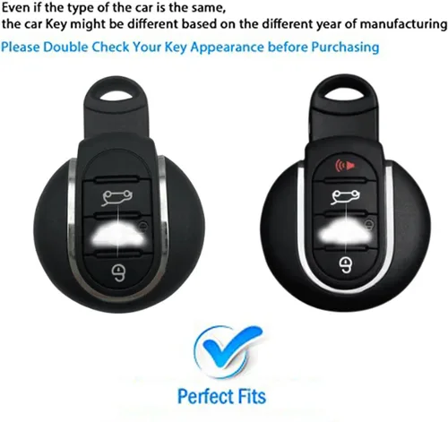 Miniatura 2 de para BMW Funda para Llavero de Protección de Llave Compatible con BMW Mini Cooper F54 F55 F56 F57 F60 Llaves Inteligentes